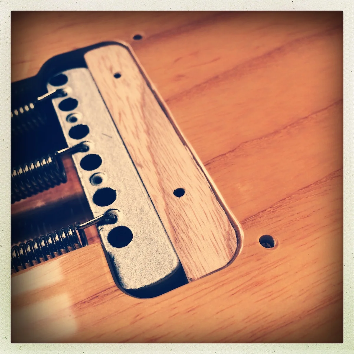 Blocking a Tremolo Bridge — Haze Guitars