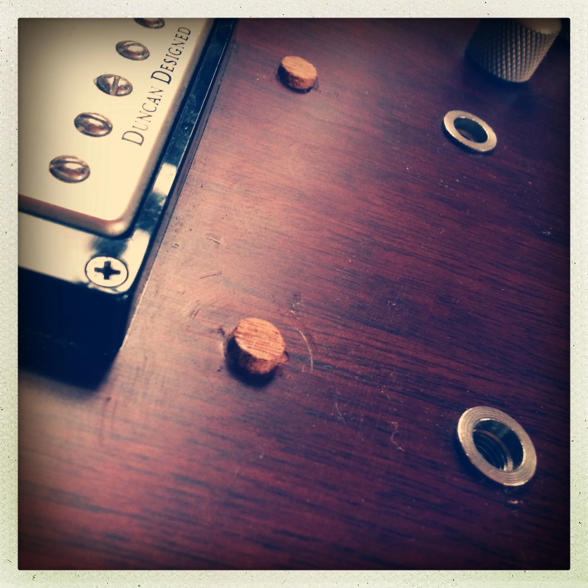 Plugging Holes for Fun and Profit — Haze Guitars