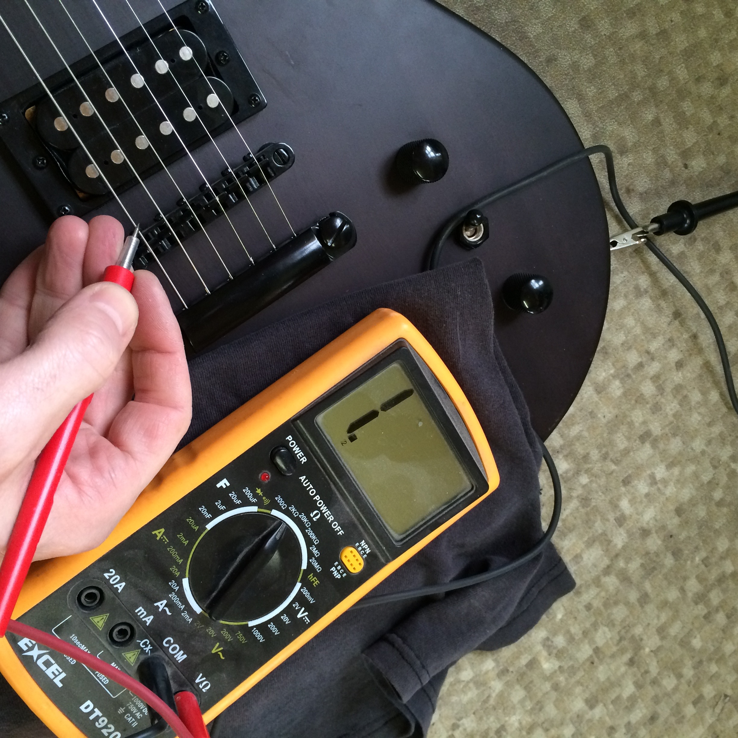 In An Amongst The Guitar Building I Decided To Break Out The Soldering