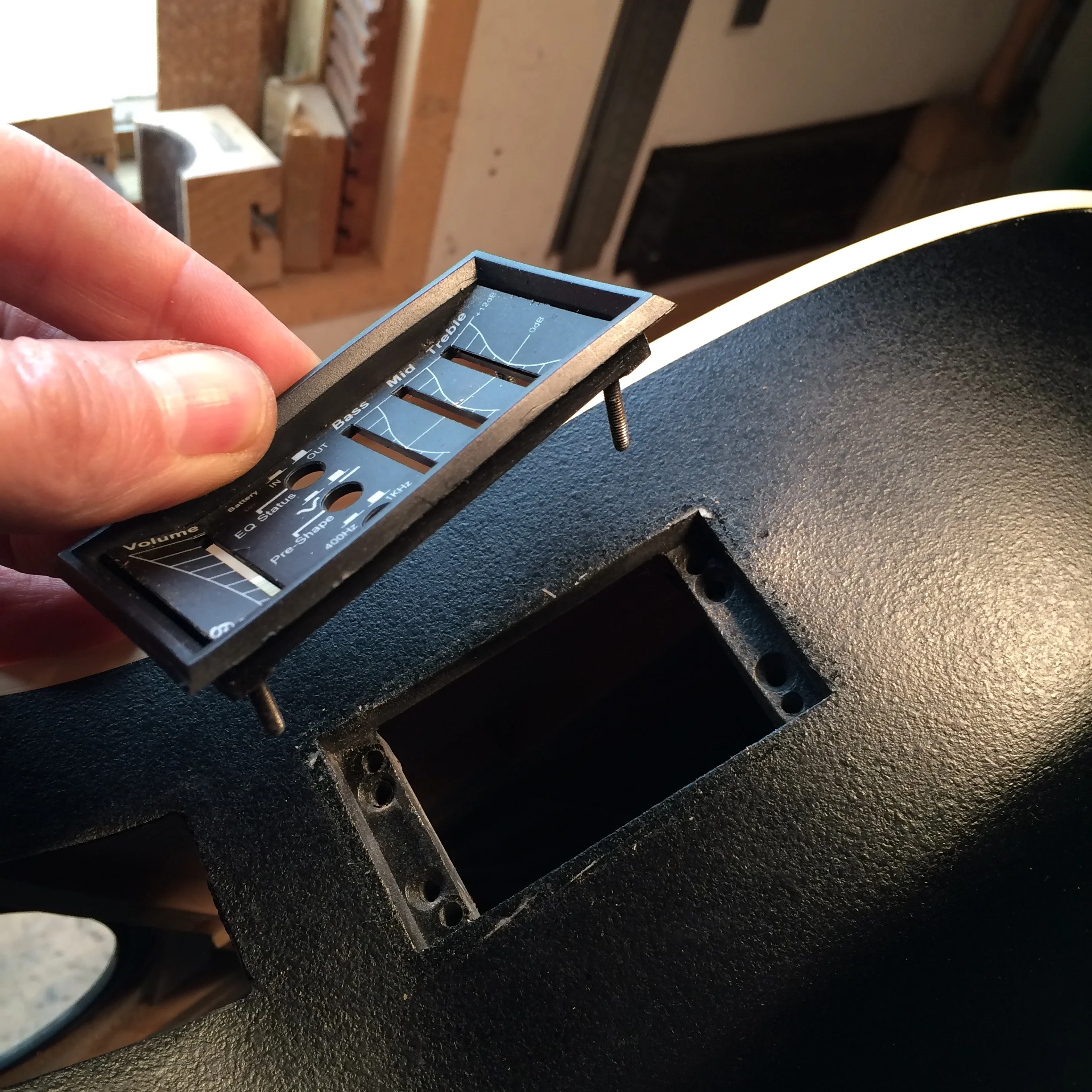 Quick Tip: Ovation OP-24 Preamp Removal