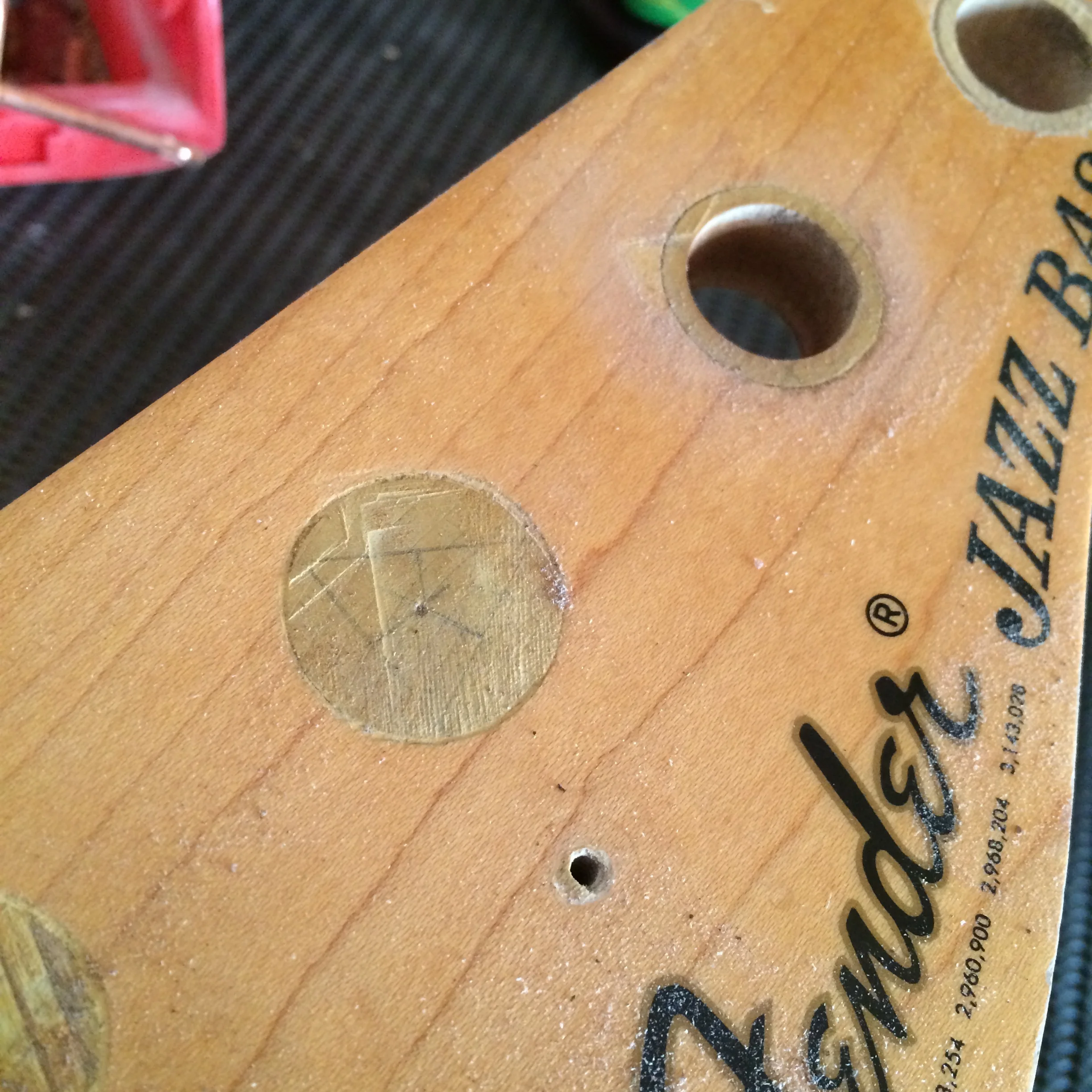 Turning Wood For The Mangled Headstock