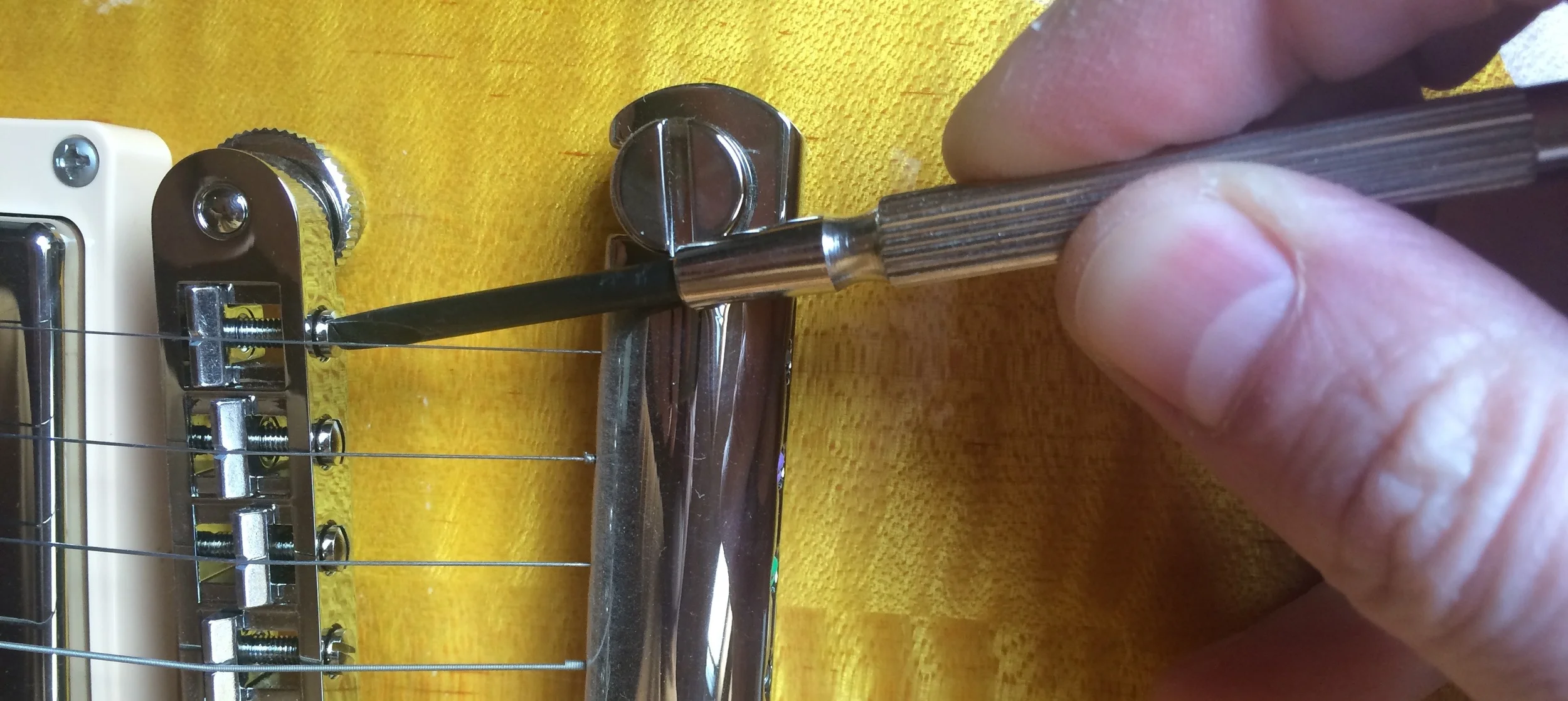 Setting Intonation on a Gibson
