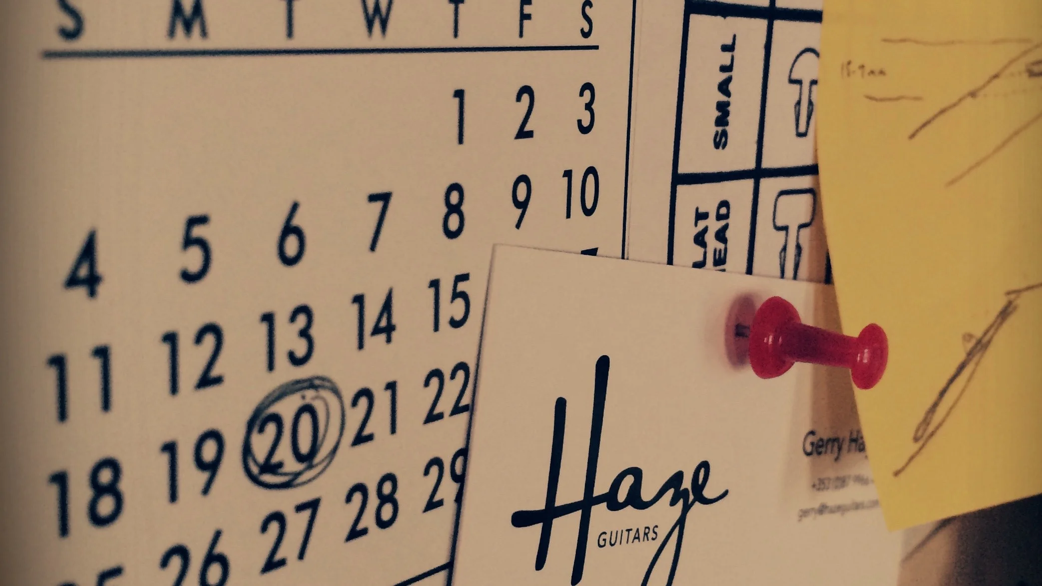 Scheduling and Turnaround at Haze Guitars