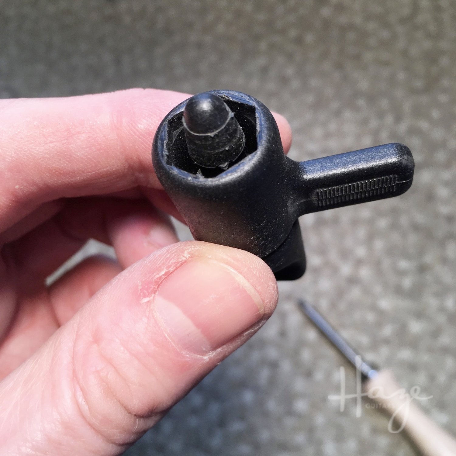 Tighten Guitar Jacks From The Outside — Haze Guitars