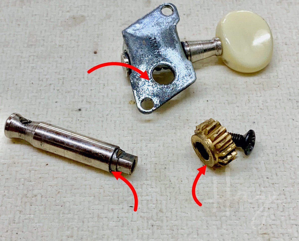 Dealing with Sticky Tuners — Haze Guitars