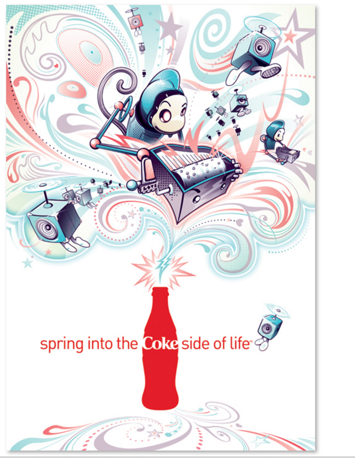 COCA-COLA - Spring into the Coke Side of Life