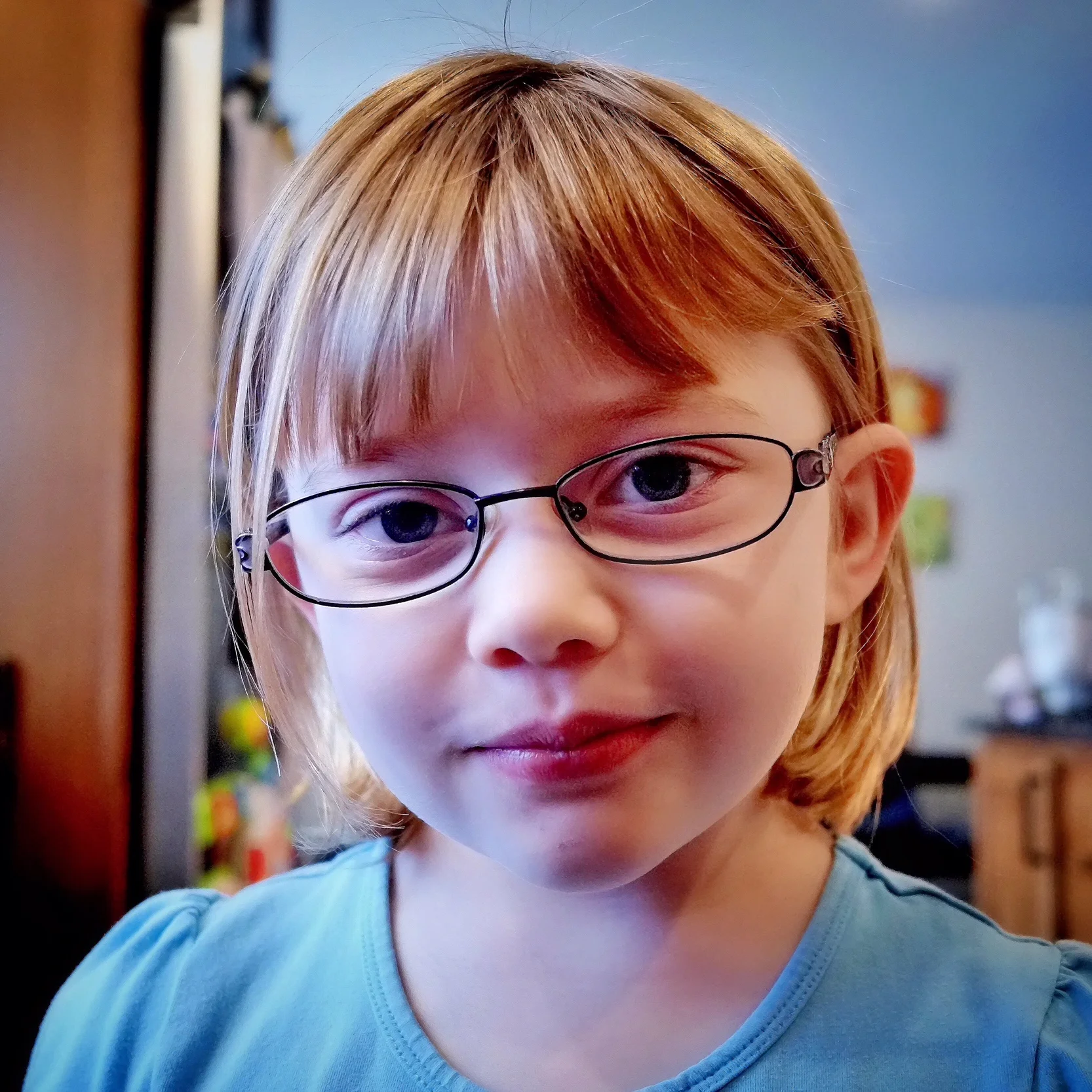 Her face is changing again