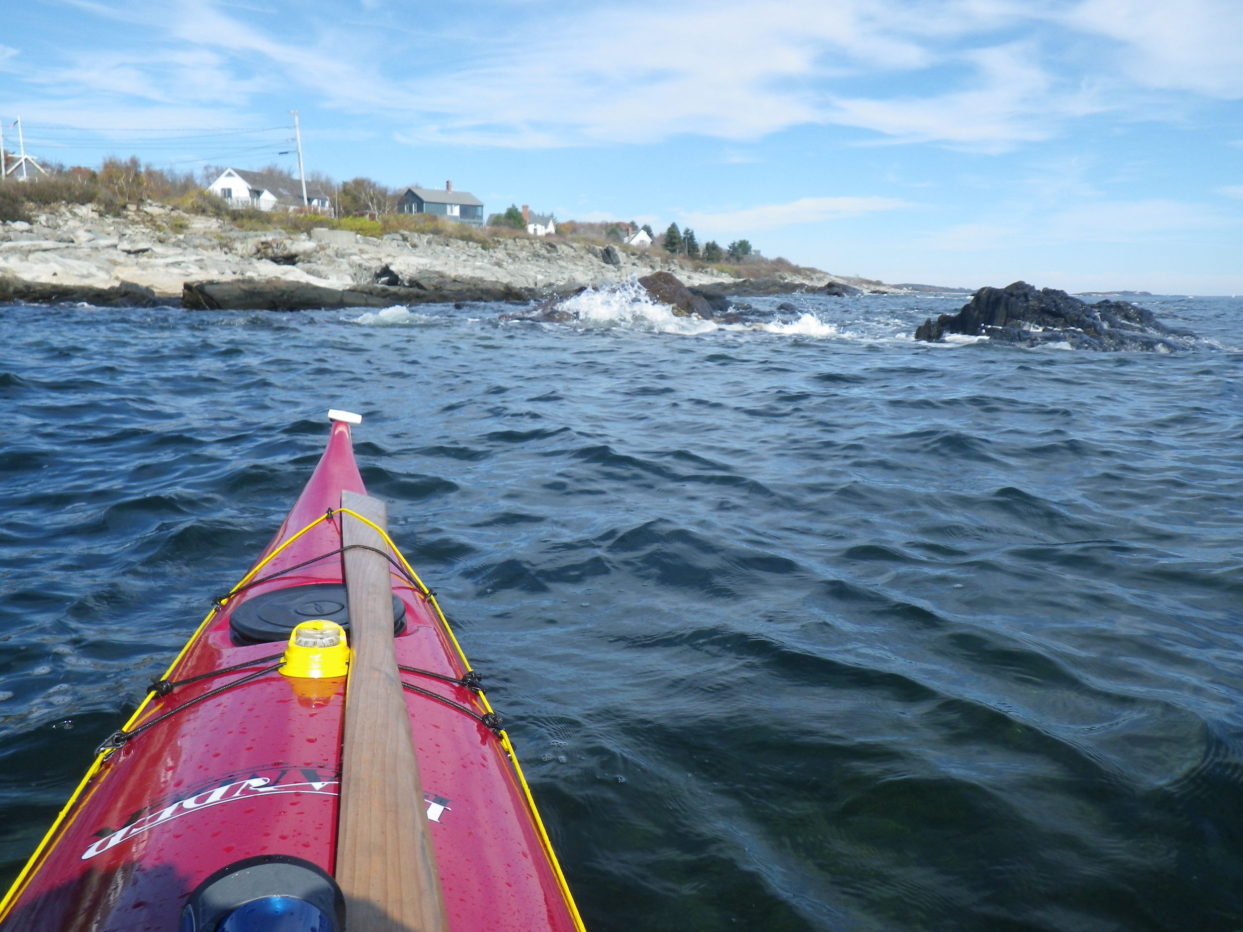 Considering rock-gardening on the east coast of Peaks Island (Photo: Joe Guglielmetti)