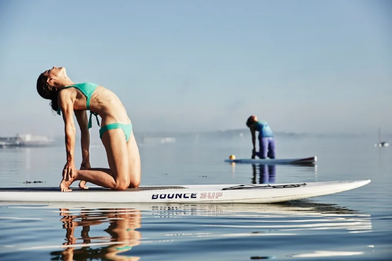 Stand-Up Paddleboard in Casco Bay, Maine