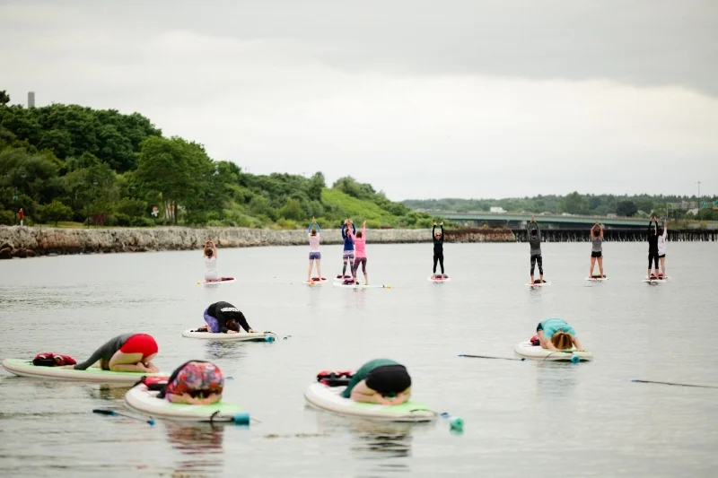 Stand-Up Paddleboard (SUP) Yoga