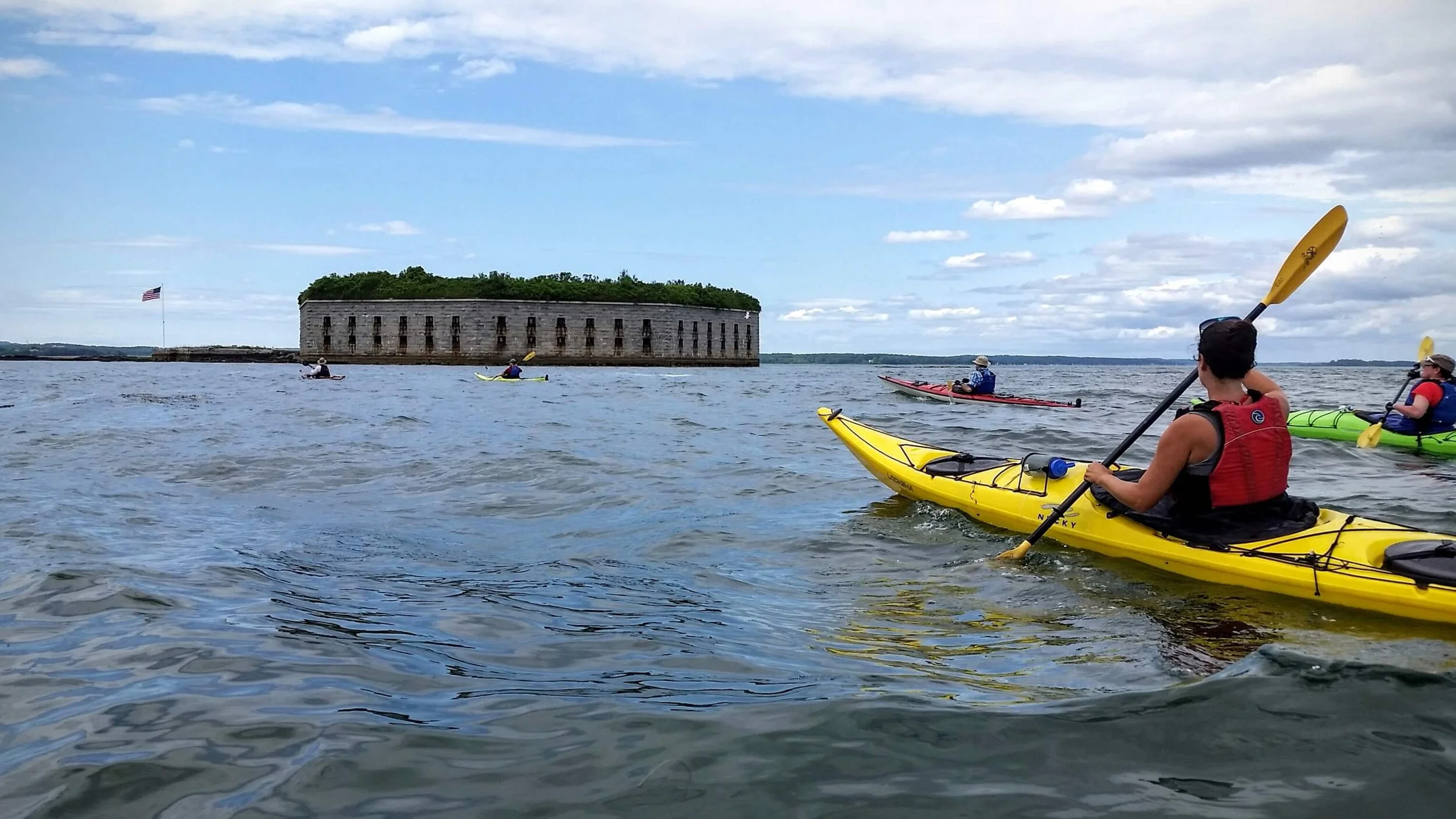 Portland Paddle Sea kayak & SUP on Casco Bay Portland, Maine