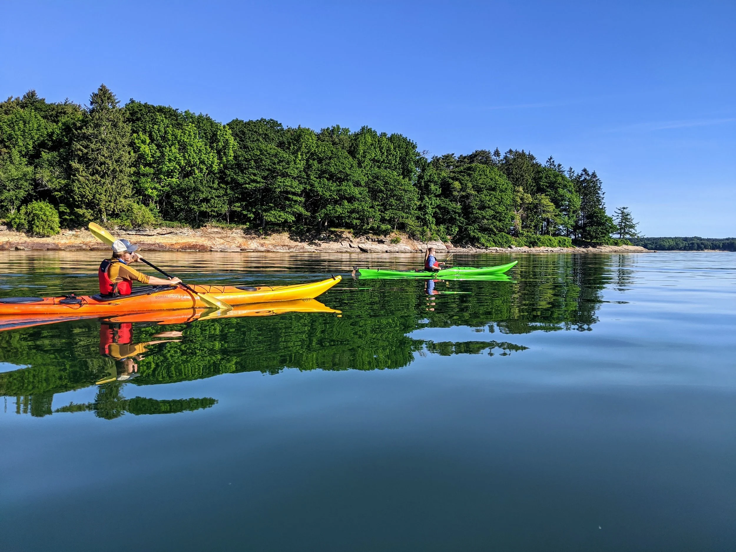 Portland Paddle Sea kayak & SUP on Casco Bay Portland, Maine