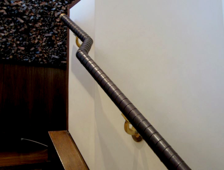 9b black leather handrail.JPG