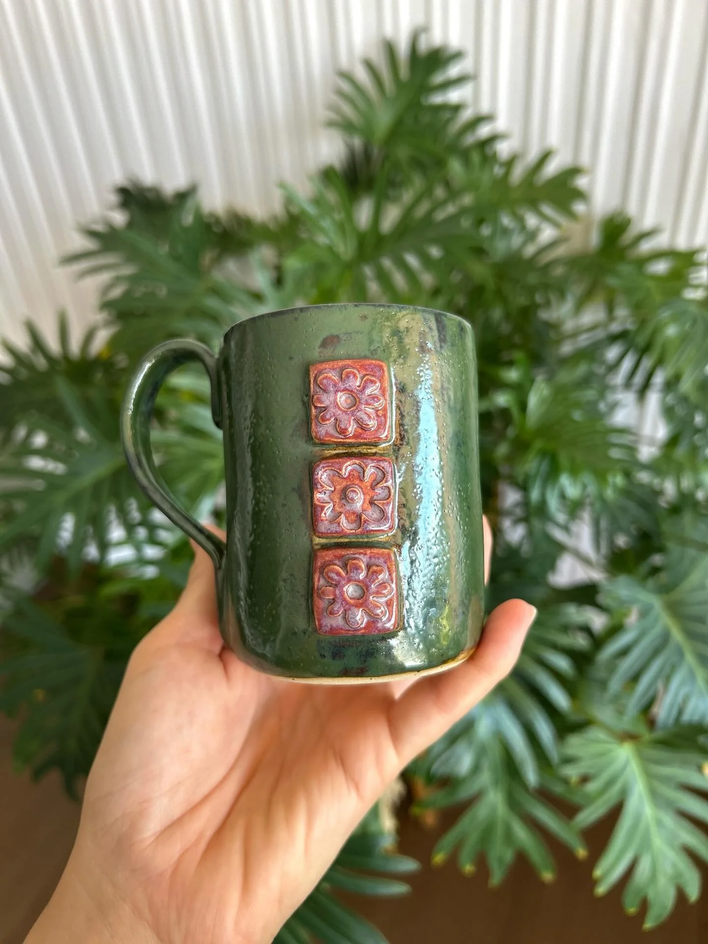 I&rsquo;ve been dreaming of adding flower tiles to a piece for a while now, and this one finally came to life. Somewhere between garden path and forest floor &mdash; I&rsquo;m super happy to have designed something that really captures my vibe 🌲🌸

