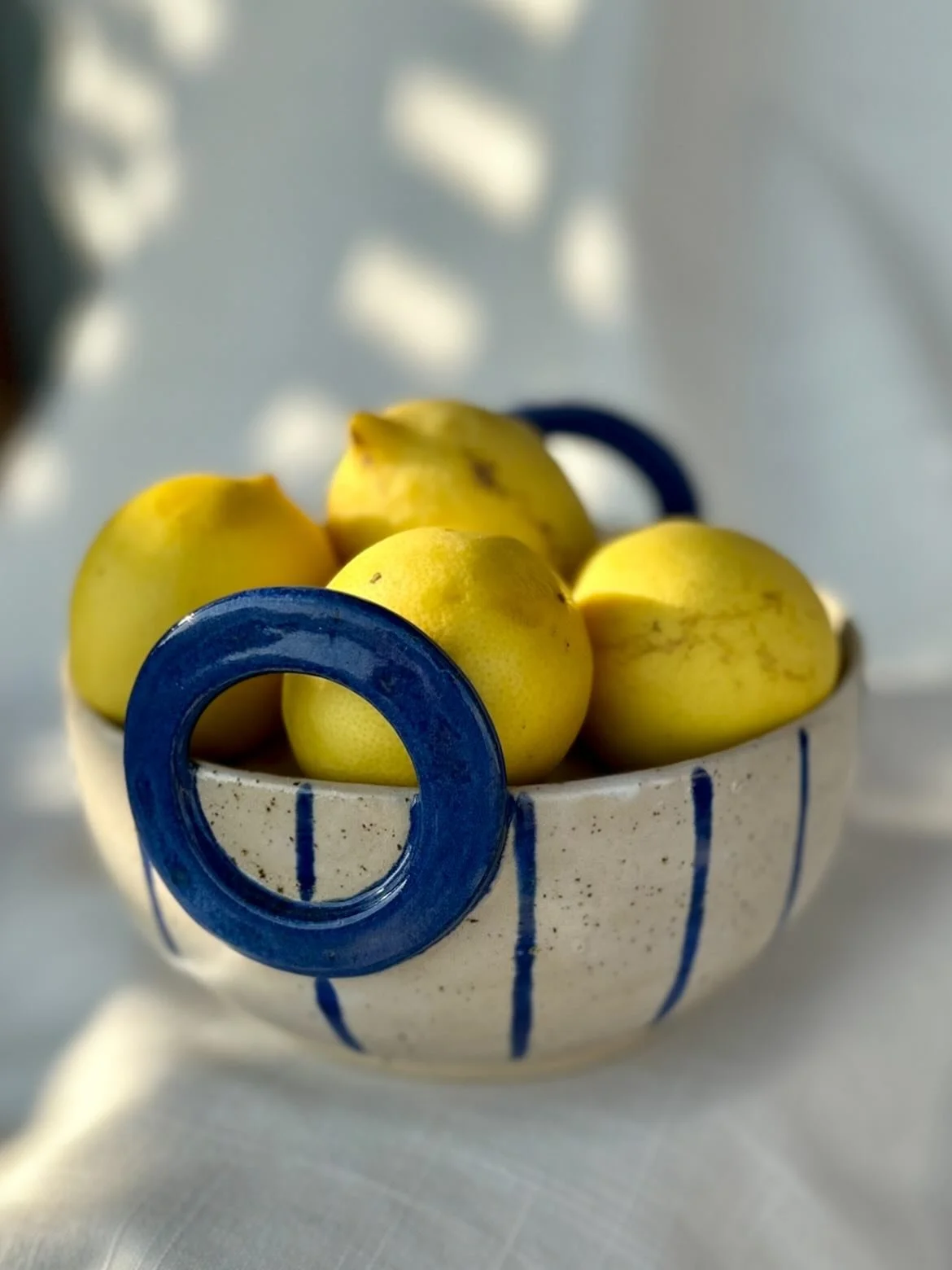 A fun but refined serving bowl to help you soak up those last outdoor dining days of summer! 

#wheelthrown #wheelthrownceramics #ceramicartist #ceramicstudio #handmadewithlove❤️ #handmade #makercommunity #potterylove #potterywheel #spectrumglazes