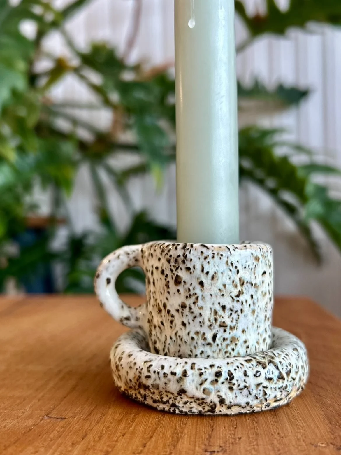 A warm hug (mug) for your candle 🕯️

Selling this cutie - DM if interested, kitty not included.

#handmadeceramics #potterylove #ceramicartists #spectrumglazes #functionalceramics