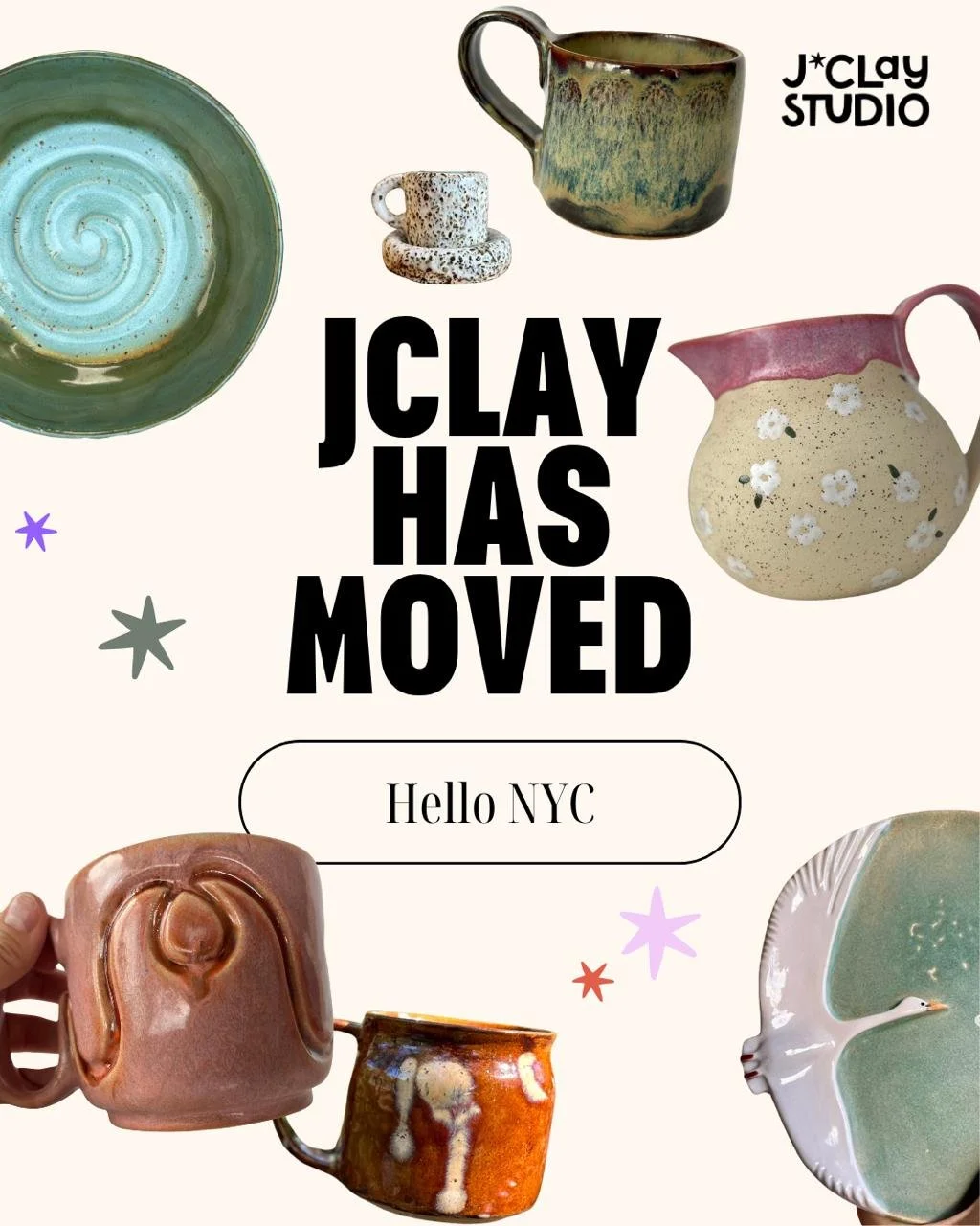 It's been a little quiet over here because I've been busy moving countries. 

Hello, NYC. I'm excited to get creating! 🍎