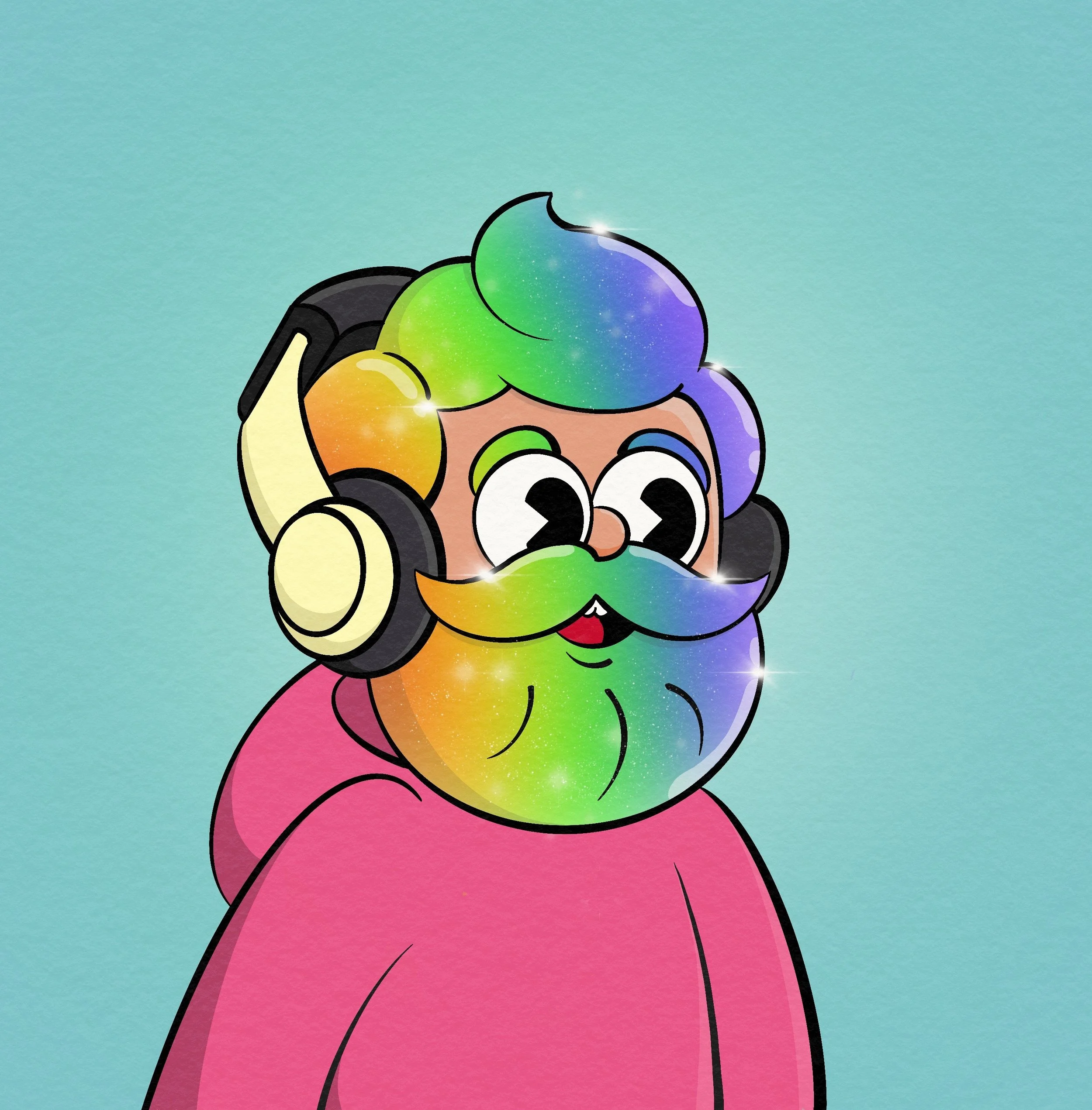 Beardos attribute/accessory POC art