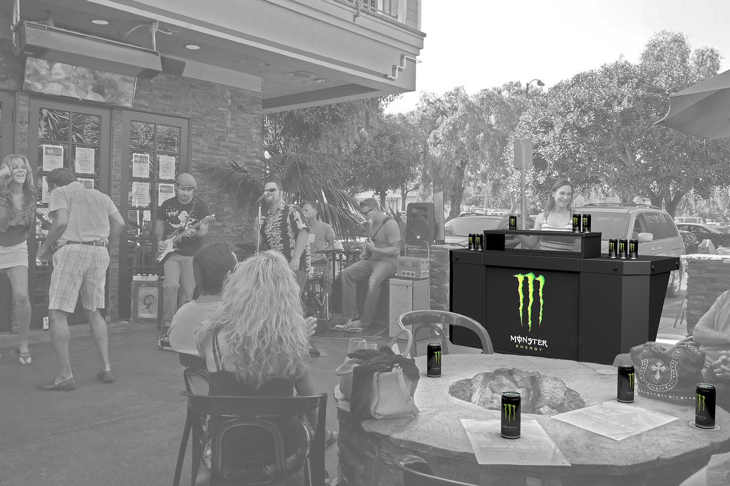 Portable event bar — Coyote Concepts, Inc.