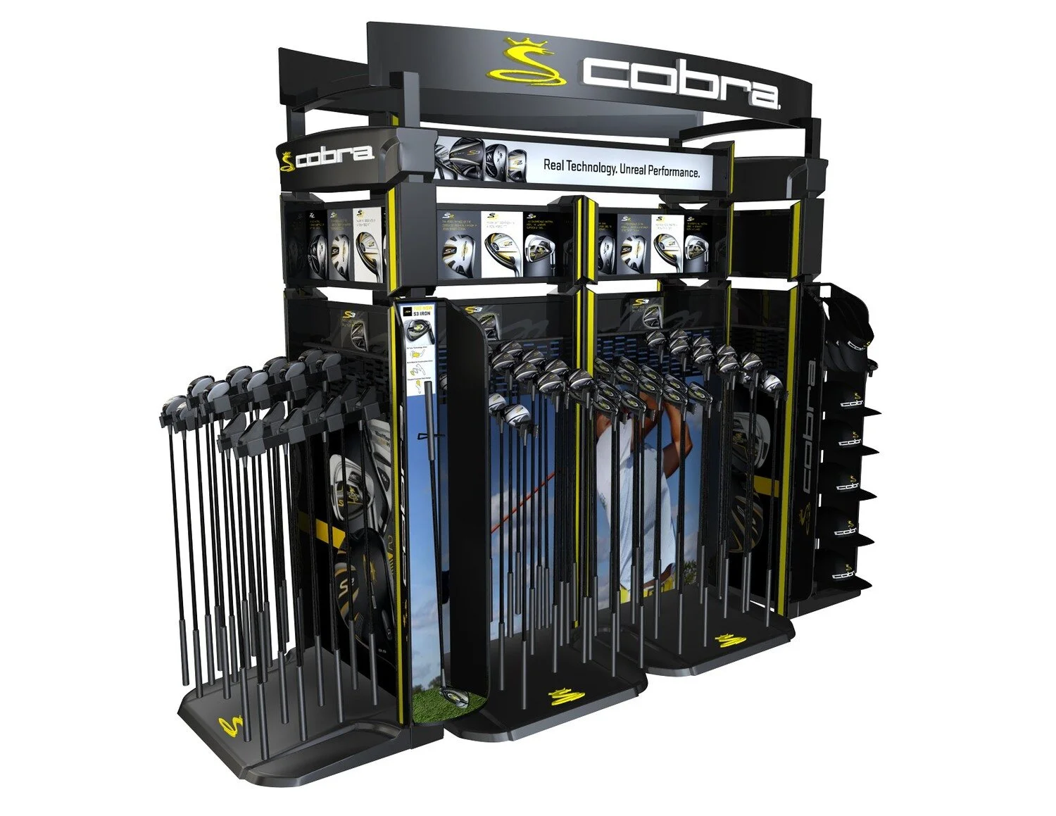 Fore-midable Flexibility: Driving Sales with Our Modular Golf Display System