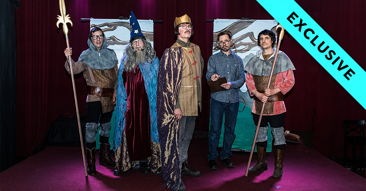 New Eyelids video "Camelot" premieres today over at Tidal!