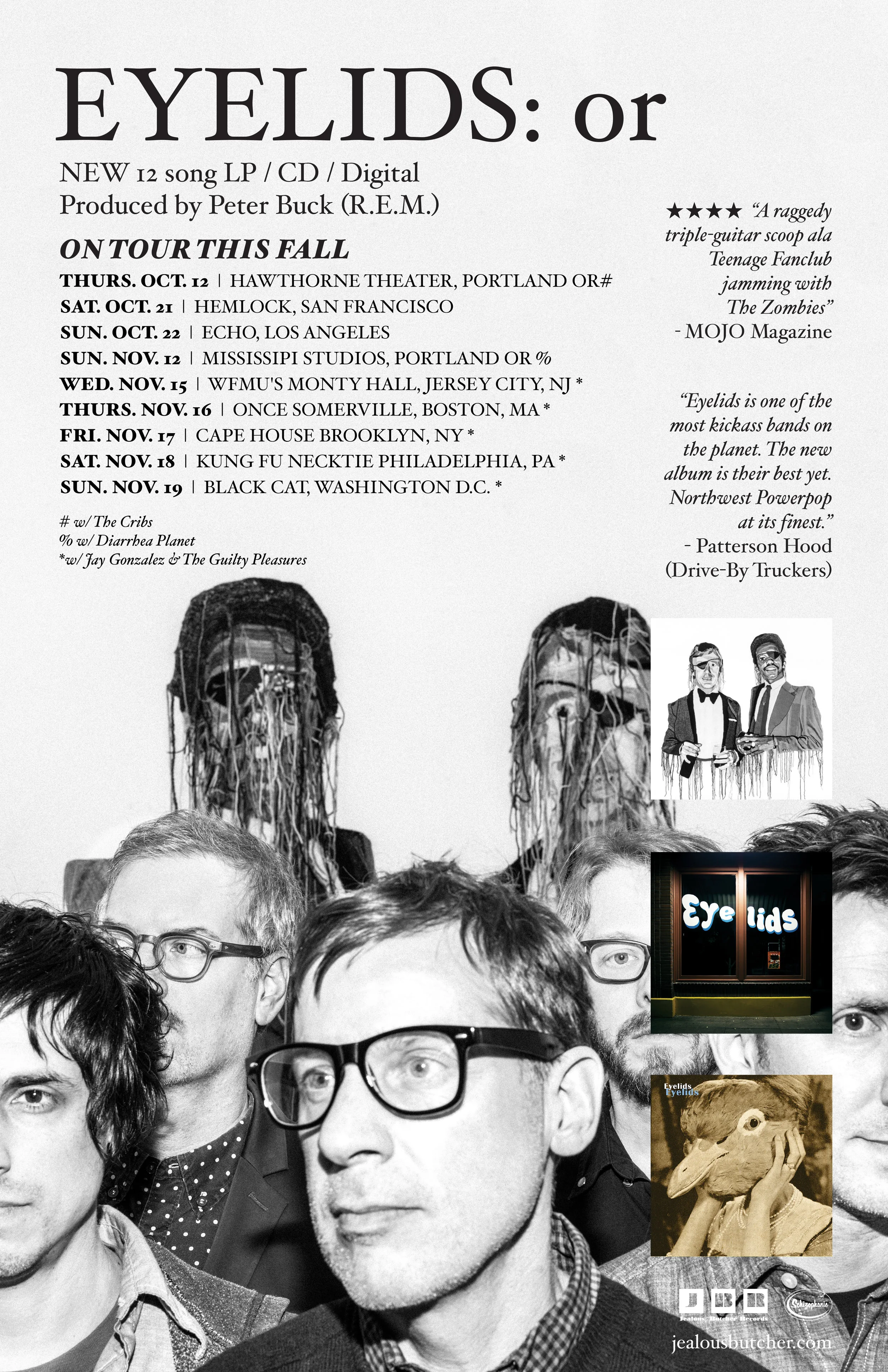 ADDED PORTLAND OREGON W/ DIARRHEA PLANET NOV. 12TH!!!