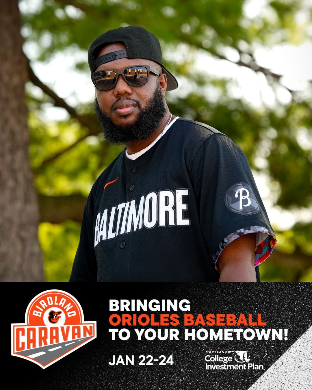 Mighty Mark Djs for Birdland Caravan in White Marsh Maryland