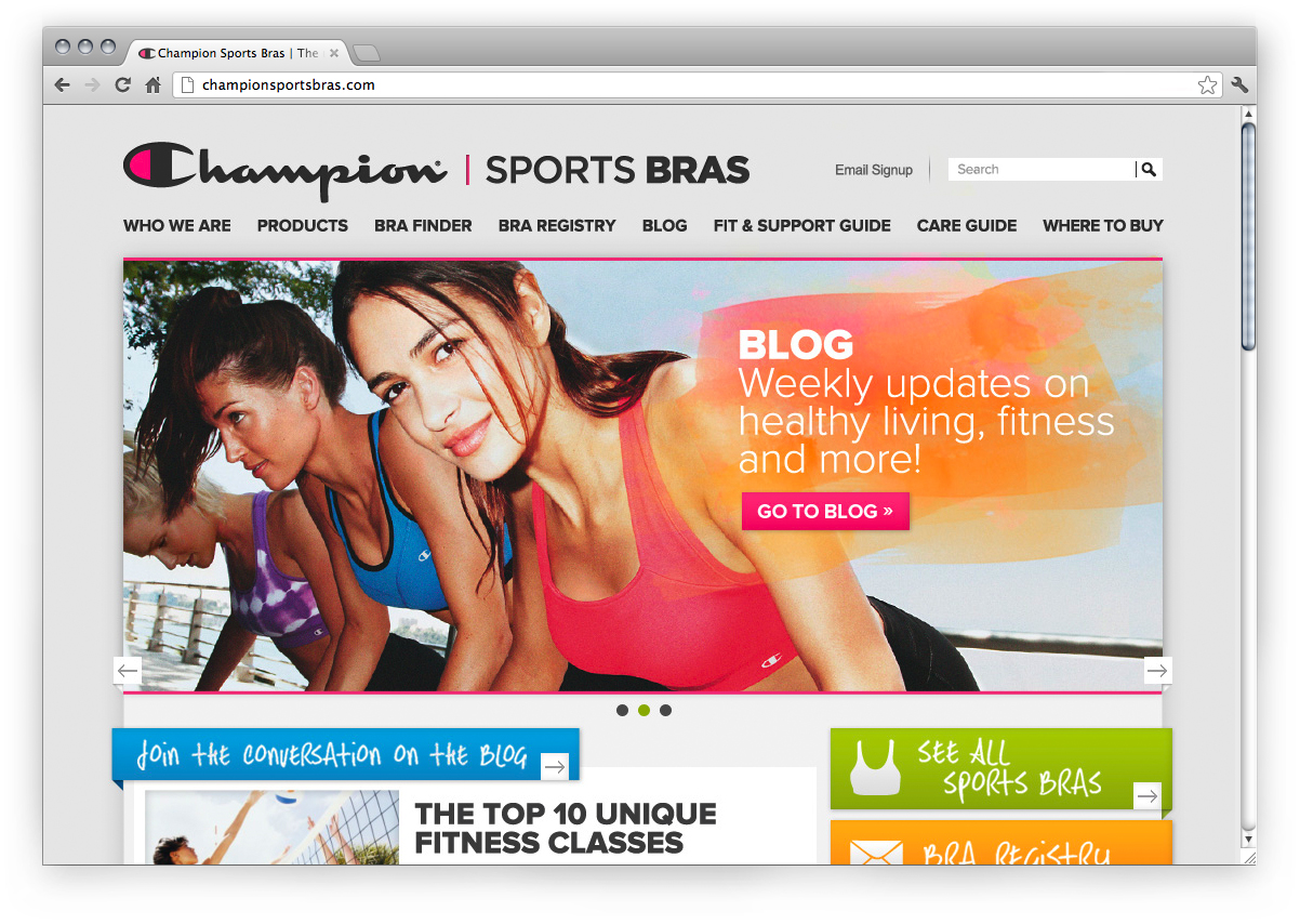 Champion Sports Bras Website 