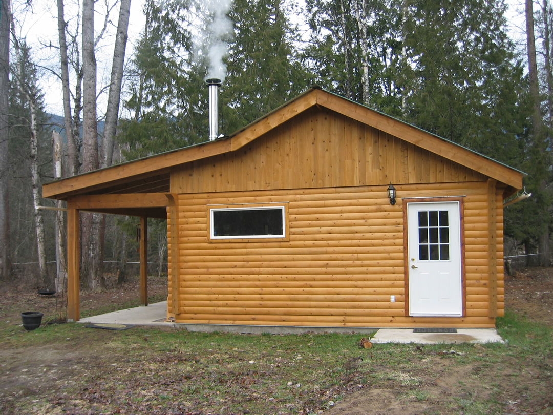  6x6” Cedar Log Cabin 