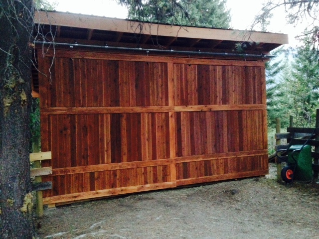  Barn Door constructed with RB G-36 