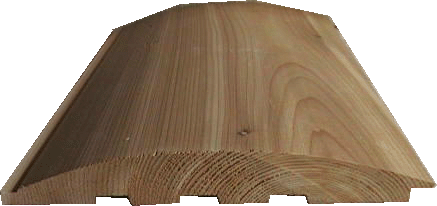 5/4 x 8" Log Cabin Siding