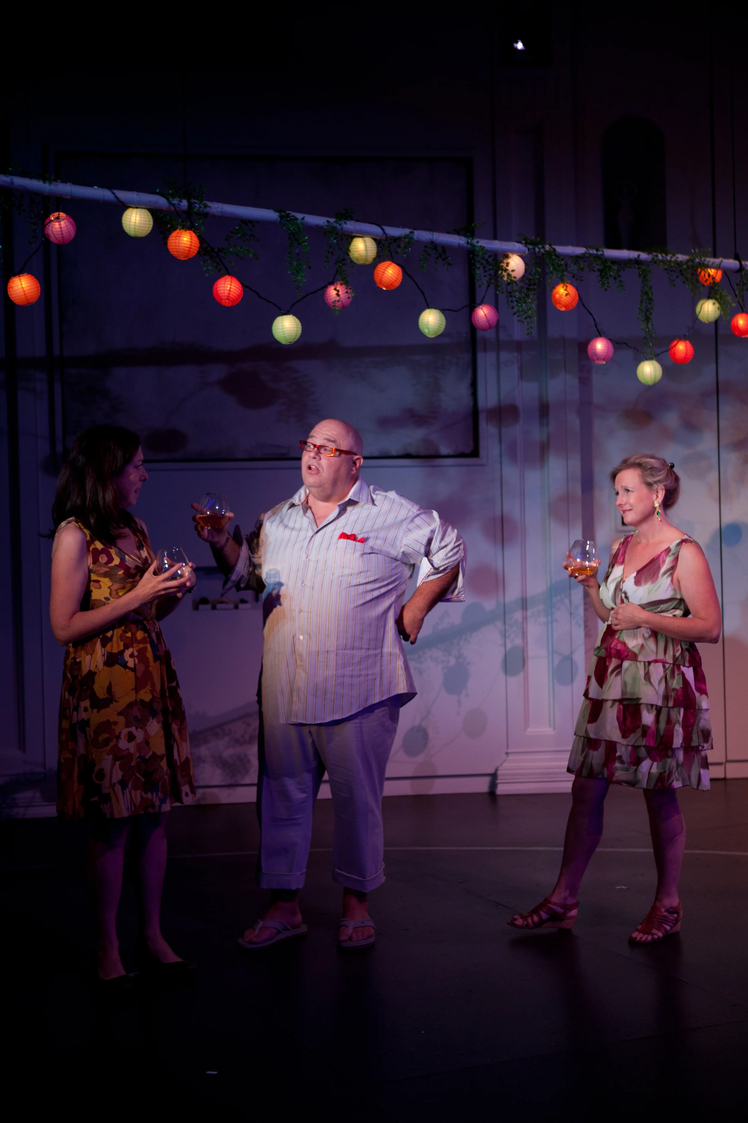 Leni Parker, Michel Perron, Mary Harvey. Photo: @lucetg