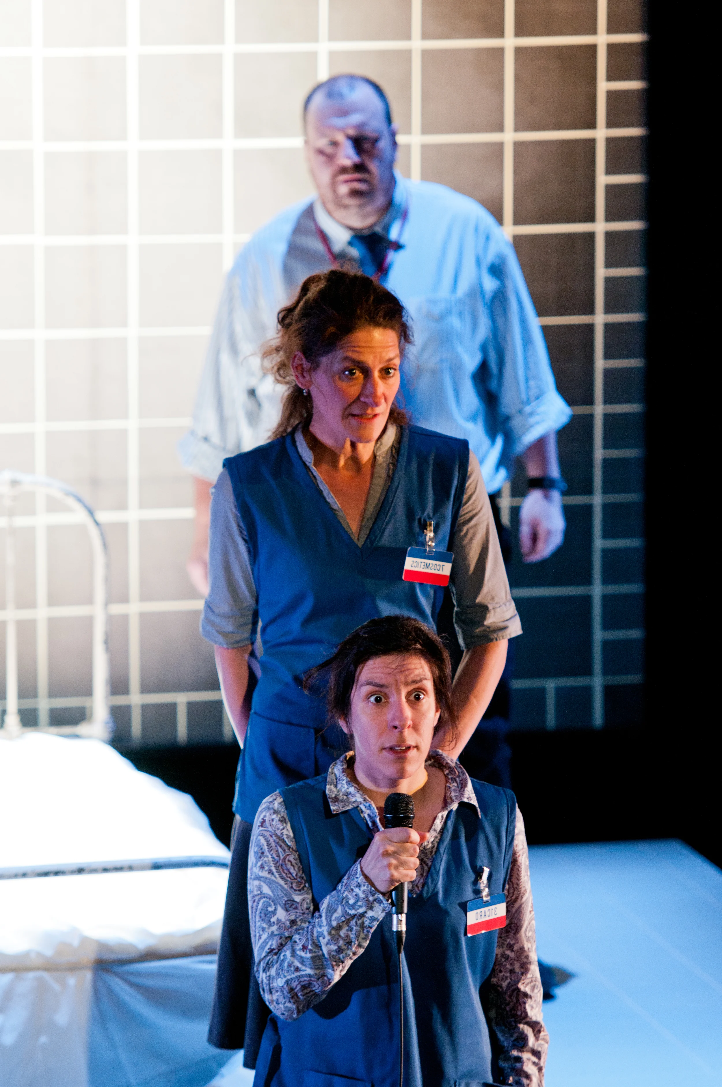 Delphine Bienvenu, France Rolland, Jean Robert Bourdage. Photo: Jeff Mann