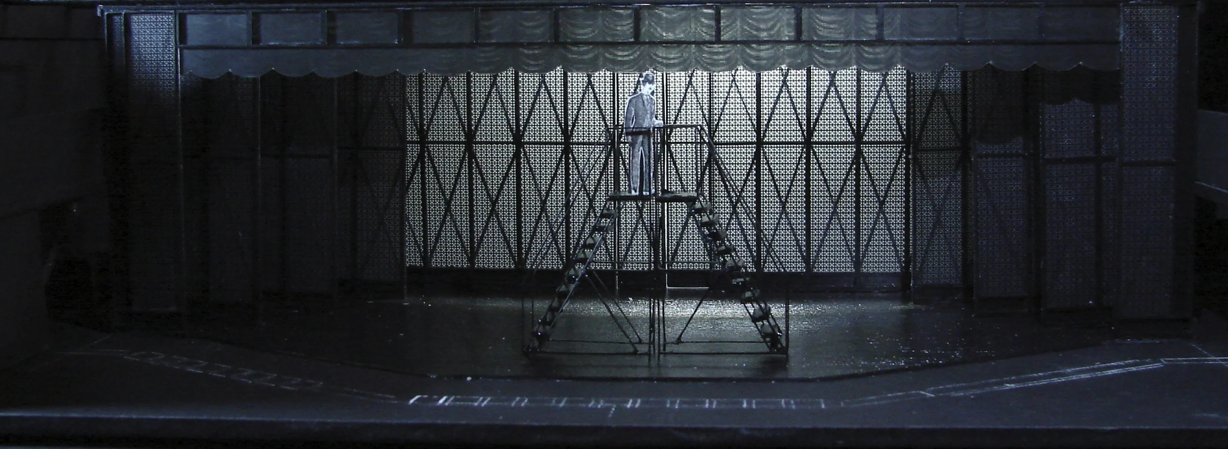 1/4" scale model