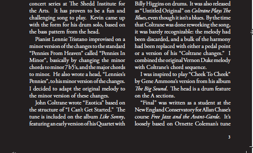 North by Northwest liner notes, page 2