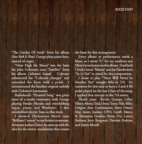 North by Northwest liner notes, page 3