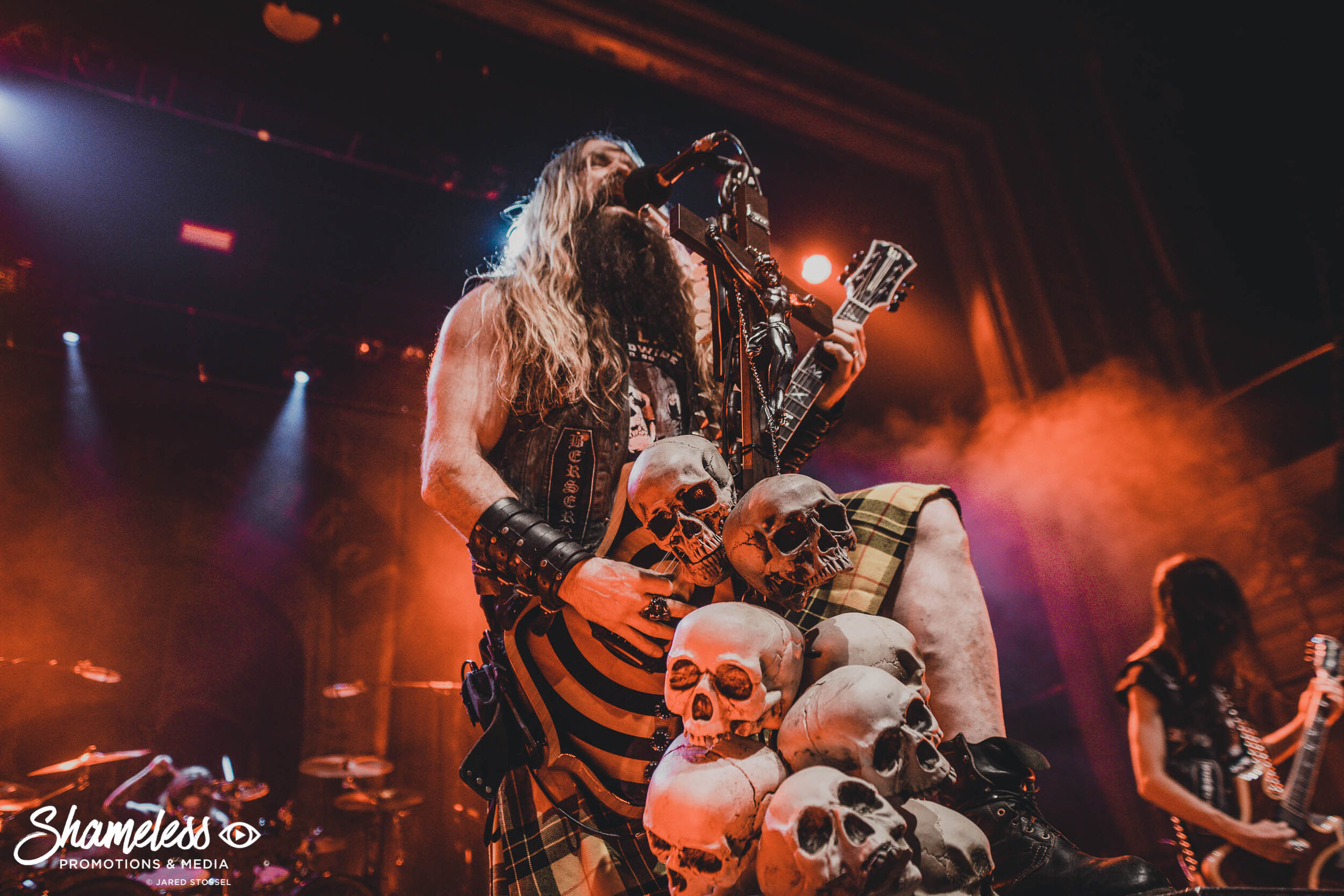 Zakk Wylde of Black Label Society performing at The Regency Ballroom in San Francisco, CA. March 1, 2020. Photo Credit: Jared Stossel