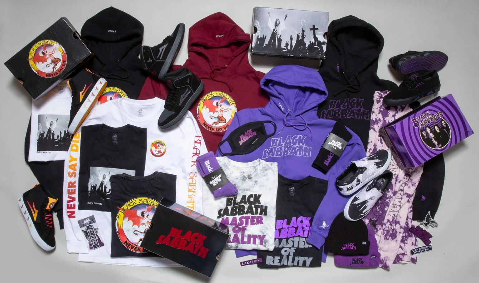 Black Sabbath Partner with Lakai Footwear For New Line of Apparel 
