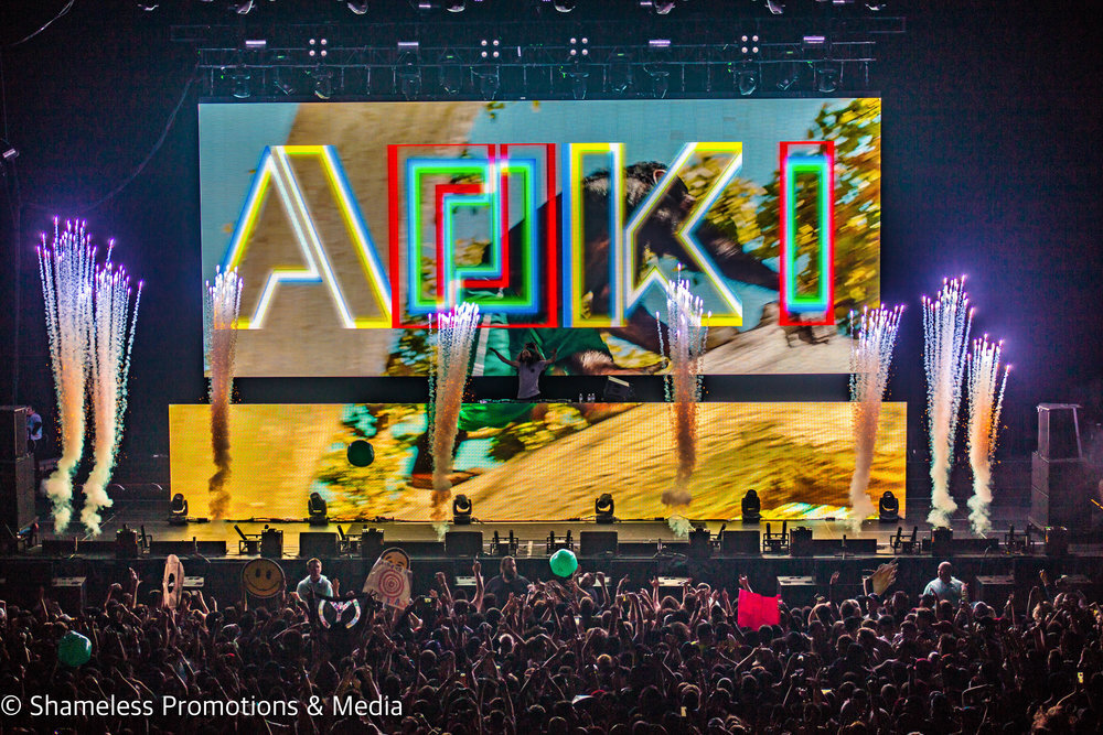 Steve Aoki @ Bill Graham Civic Auditorium: November 2016