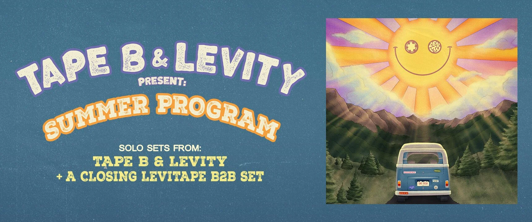 Tape B, Levity Announces 'Summer Program' Co-Headlining Tour