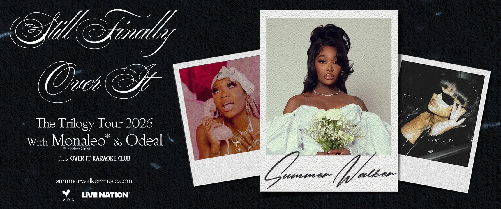 Summer Walker Announces "Still Finally Over It" 2026 Tour Dates