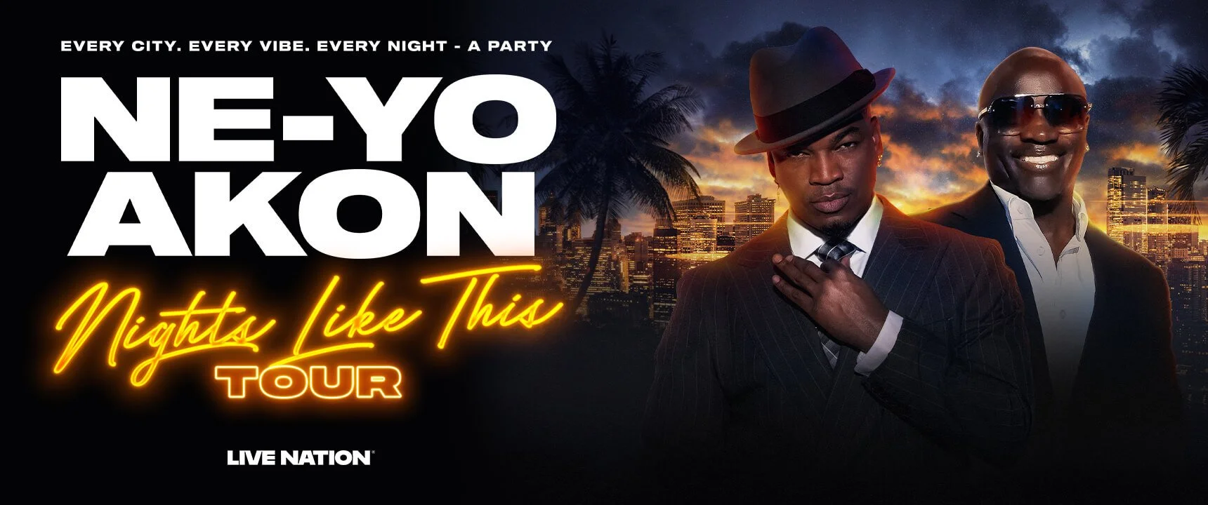 Ne-Yo, Akon Announces "Night Like This" 2026 Co-Headlining Tour