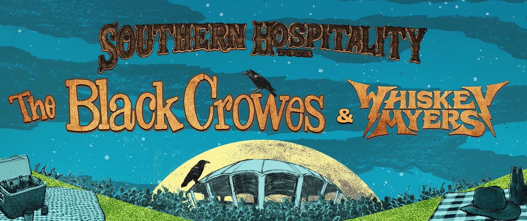 The Black Crowes &amp; Whiskey Myers Announces 2026 Co-Headlining Tour