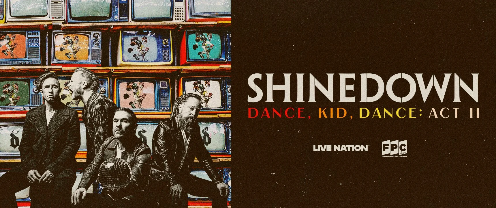 Shinedown Announces 'Dance Kid Dance Act II' 2026 World Tour Dates