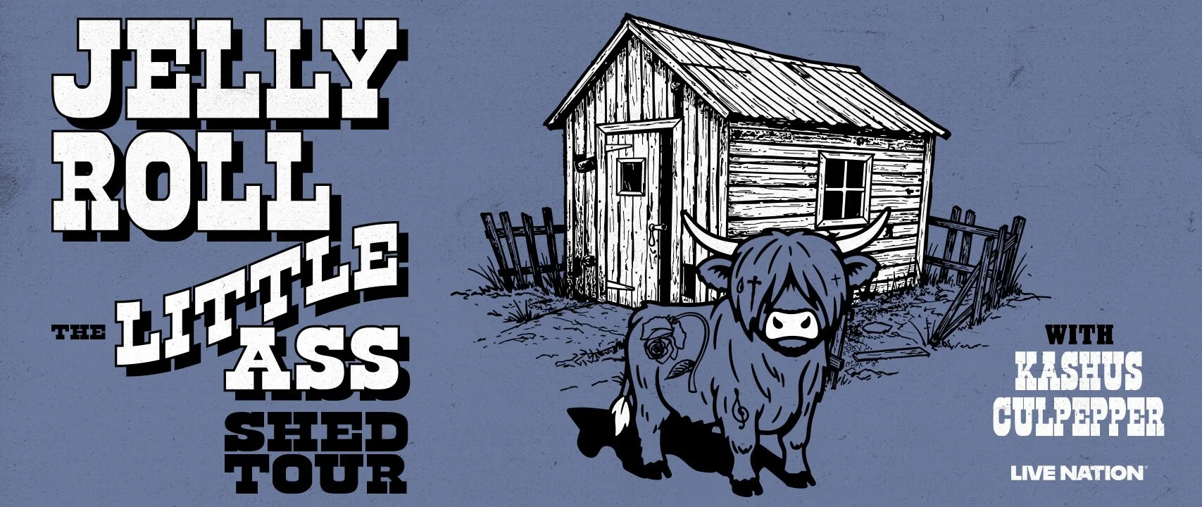 Jelly Roll Announces "The Little ASS Shed Tour"