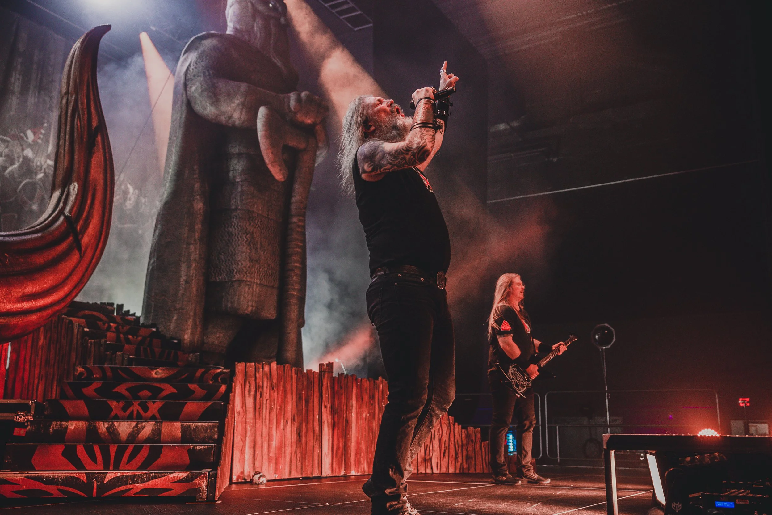 Show Review/Photos: Amon Amarth Display God-Like Power in Sacramento