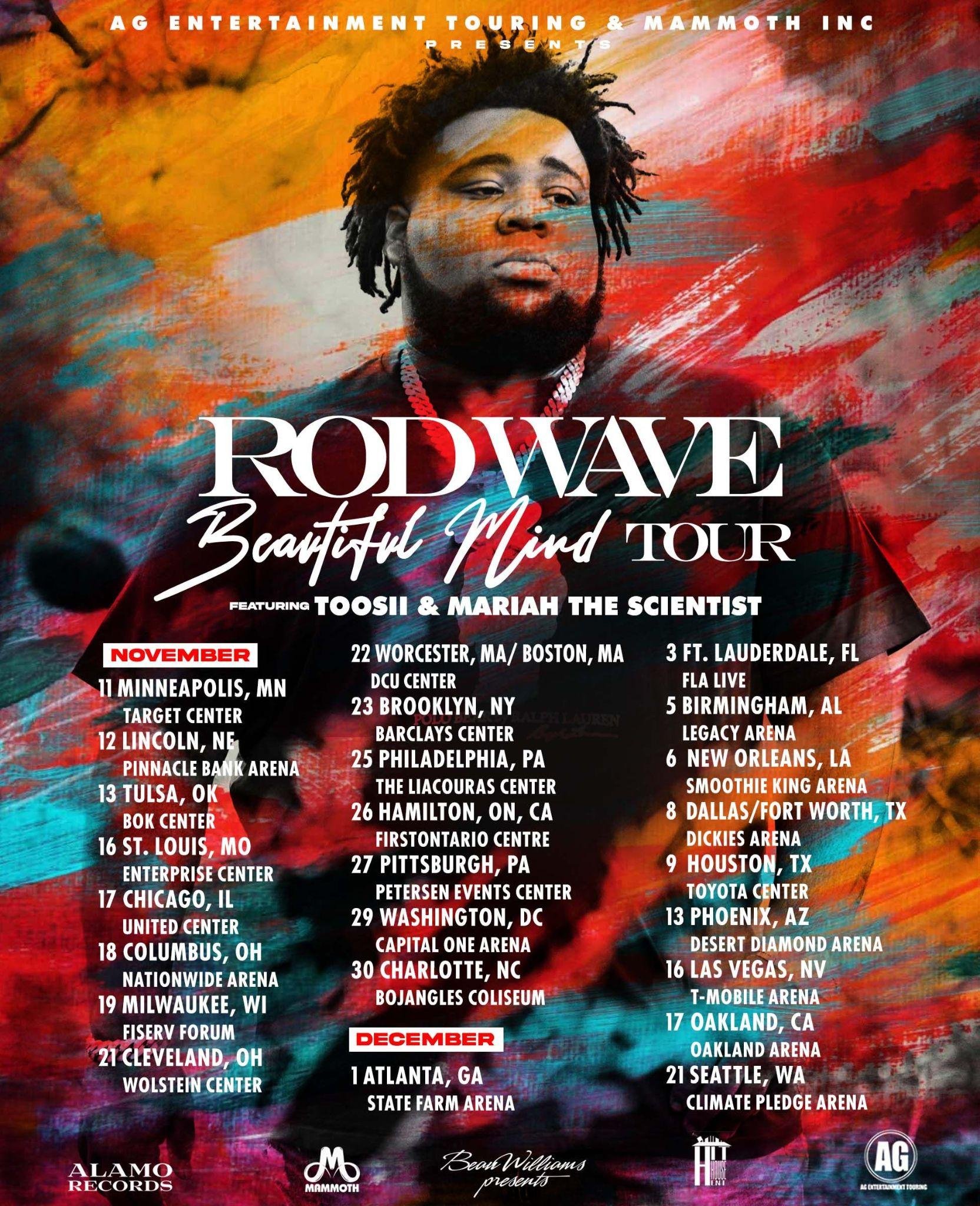 Rod Wave Announces Headlining Tour Dates