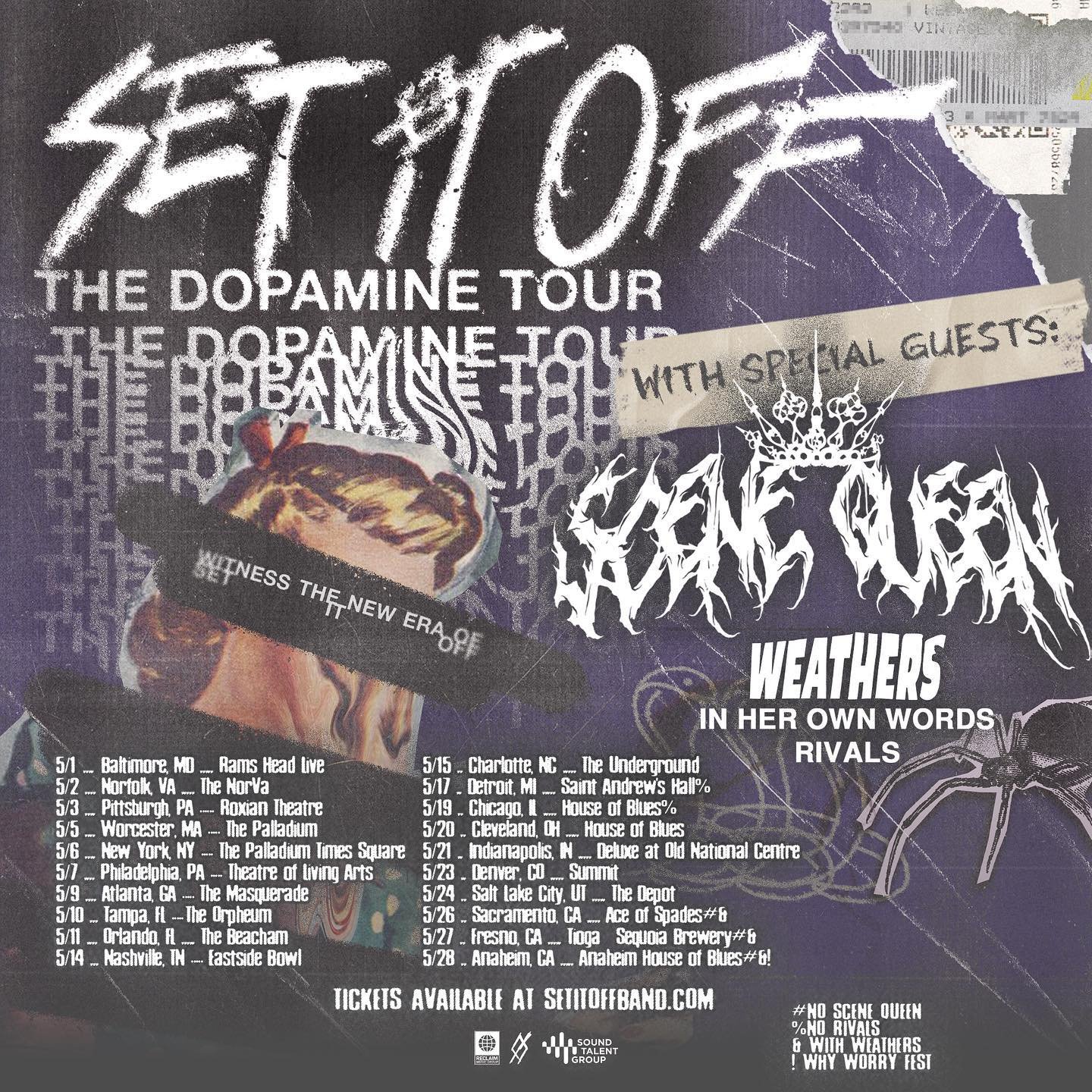 Set It Off Announce 'Dopamine' North American Tour