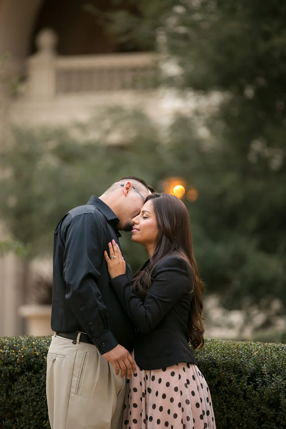 pasadena city hall, engagement session, love, engaged, fiance, water fountain, park bench, chris holt photography, los angeles wedding photography