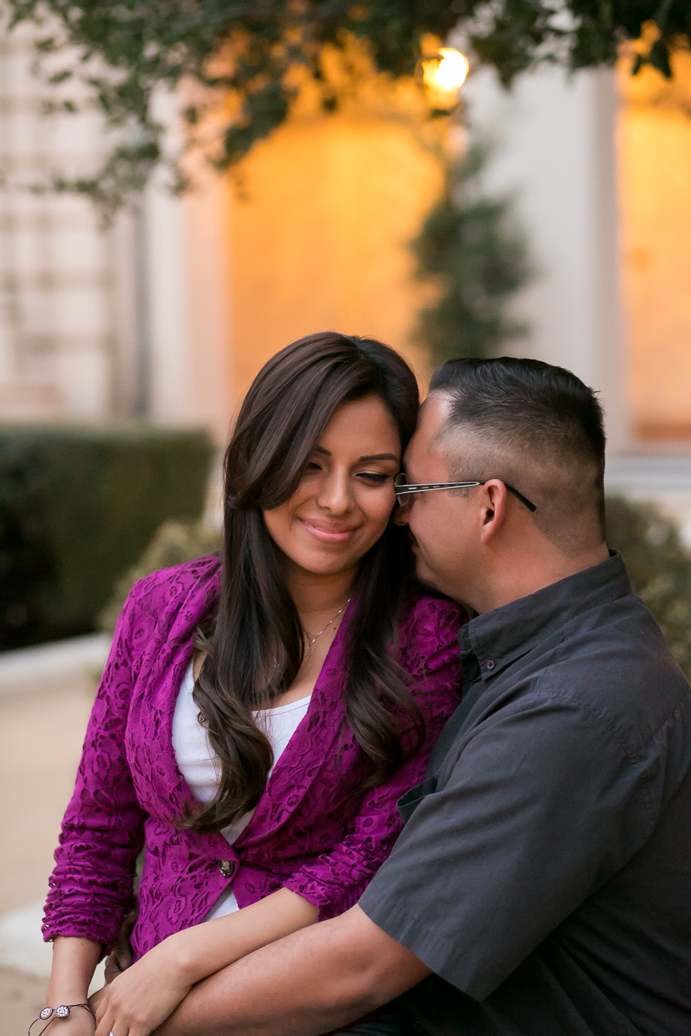 pasadena city hall, engagement session, love, engaged, fiance, water fountain, park bench, chris holt photography, los angeles wedding photography